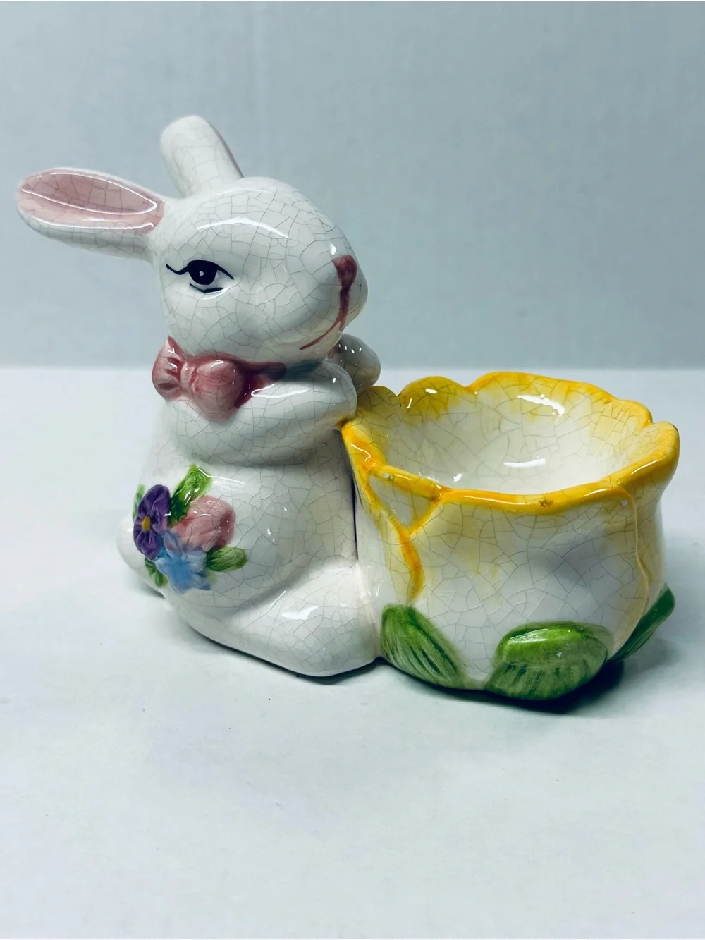 Vintage Bunny Egg Cup